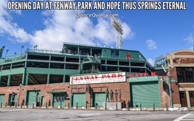 Opening Day At #FenwayPark And Hope Thus #SpringsEternal